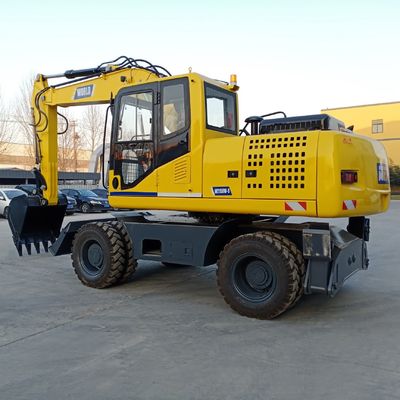 Trwałość Minikoparka kołowa Hydrauliczna koparka kołowa o mocy 85 kW