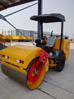 Walec wibracyjny 50HZ W pełni hydrauliczny walec wibracyjny z pojedynczym bębnem