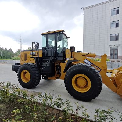XCMG ładowarka kołowa grawitacja przegubowa ładowarka przednia 5 ton wykorzystanie do wydobycia wiadra większe do 3,6cbm
