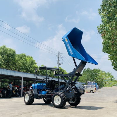 Przegubowy układ kierowniczy Mini ciągnik do oleju palmowego 4x4 do plantacji oleju palmowego