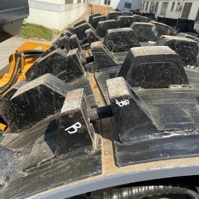 12-tonowa wibracyjna walec drogowy Elektroniczny walec wibracyjny z podwójnym bębnem