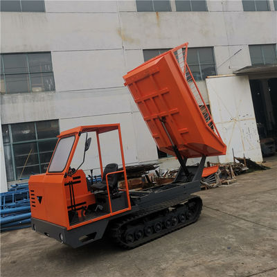 Mini ciągnik gąsienicowy 1600 mm do transportu owoców oleju palmowego