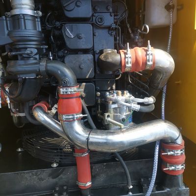 Minikoparka kołowa 2200 obr./min Koparka kołowa z silnikiem Cummins