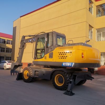 4-cylindrowa kompaktowa minikoparka Elektryczna koparka hydrauliczna z silnikiem Isuzu