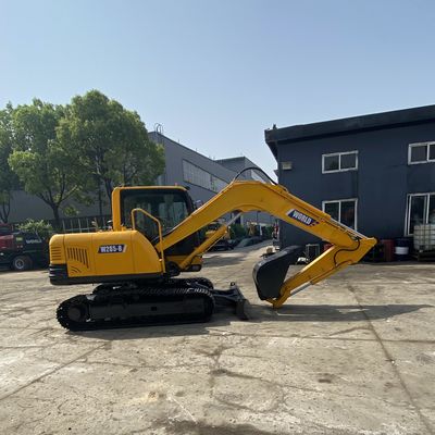 Elastyczna obsługa Hydrauliczna minikoparka 8-tonowa kompaktowa minikoparka
