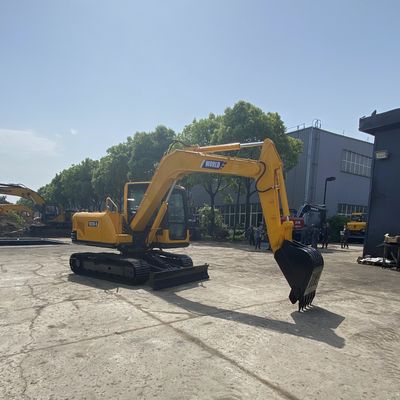 Stabilność Mała koparka kołowa Mobilność Yanmar Micro Digger