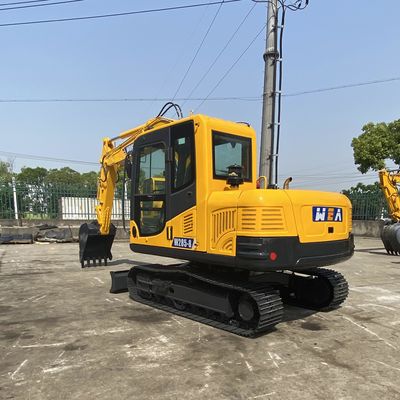 Minikoparka gąsienicowa o mocy 2200 kW Żółty kolor Mikro minikoparka
