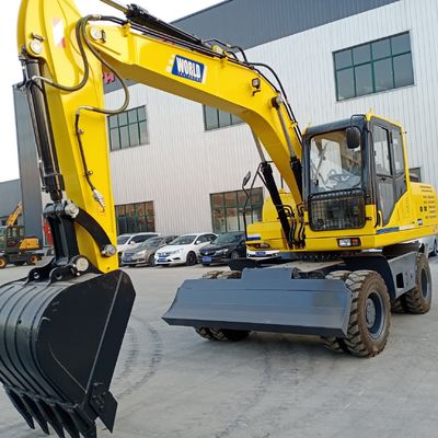 Trwałość Minikoparka kołowa Hydrauliczna koparka kołowa o mocy 85 kW