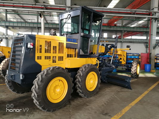 Hydrauliczny układ hamulcowy Ciężki sprzęt Równiarka Mini do budowy dróg