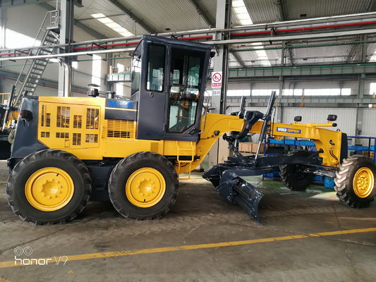 Hydrauliczny układ hamulcowy Ciężki sprzęt Równiarka Mini do budowy dróg