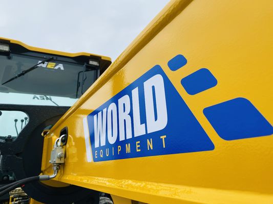 Hydrauliczny układ hamulcowy Ciężki sprzęt Równiarka Mini do budowy dróg