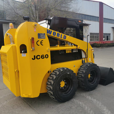 1ton mała ładowarka o sterowaniu burtowym Mini ładowarka o sterowaniu burtowym z łyżką