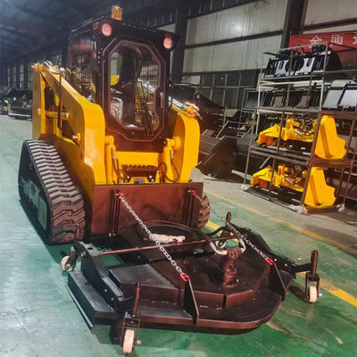 1ton mała ładowarka o sterowaniu burtowym Mini ładowarka o sterowaniu burtowym z łyżką