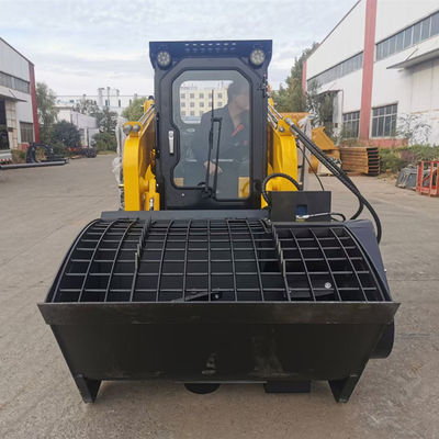Mini ładowarka Bobcat o sterowaniu burtowym Heavy Duty 2ton Mini ładowarka z silnikiem Diesla