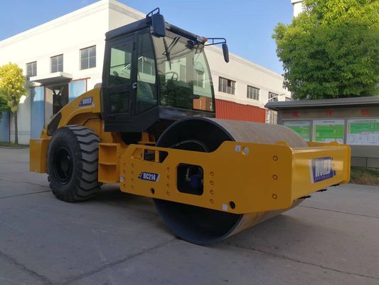 Walec drogowy wibracyjny z podwójnym bębnem Ciężki walec wibracyjny