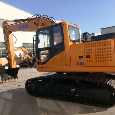 2200 obr./min Hydrauliczna koparka gąsienicowa Humanizowana konstrukcja koparki ciężkiego sprzętu