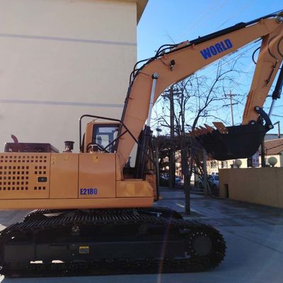 Hydrauliczna koparka gąsienicowa Cummins Engine 12 obr./min z opcjonalnym osprzętem