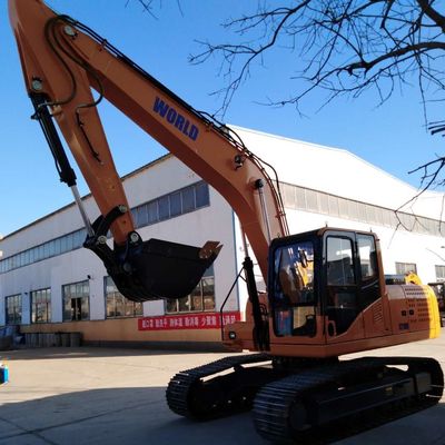 Hydrauliczna koparka gąsienicowa do robót ziemnych Koparka z długim wysięgnikiem i wyświetlaczem LCD