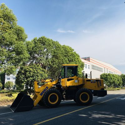 Cummins Engine Front End Shovel Loader Kompaktowa ładowarka kołowa z turbodoładowaniem