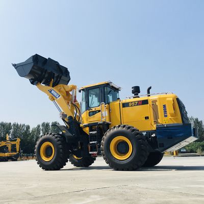 Koła z napędem elektrycznym Ładowacz czołowy Małe ciągniki rolnicze z łyżką 3m3