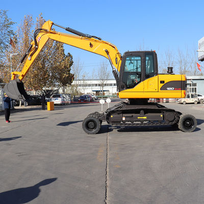 Koparka gąsienicowa Koparka hydrauliczna WEAX12 9 ton Minikoparka z silnikiem Diesla
