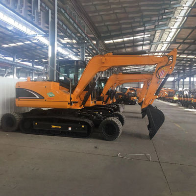 Koparka gąsienicowa 30MPa Prosta konstrukcja Koparka hydrauliczna montowana na gąsienicy