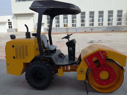 Walec wibracyjny 50HZ W pełni hydrauliczny walec wibracyjny z pojedynczym bębnem