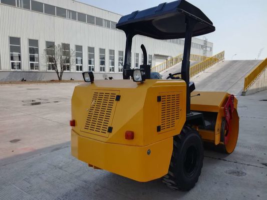Walec wibracyjny 50HZ W pełni hydrauliczny walec wibracyjny z pojedynczym bębnem