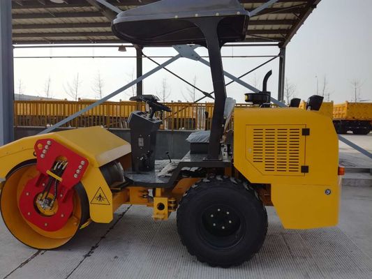 Walec wibracyjny 50HZ W pełni hydrauliczny walec wibracyjny z pojedynczym bębnem