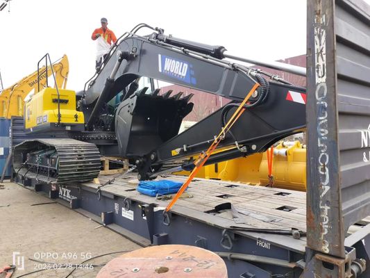 Koparka gąsienicowa Cummins z maks. Odległość zrzutu 3,5-4,5 m równa Komatsu PC200