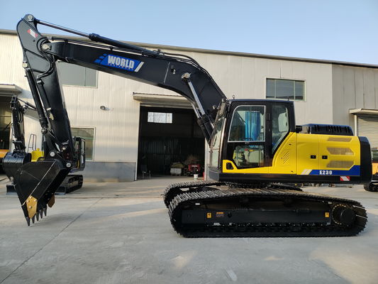 Hydrauliczna koparka gąsienicowa 1 cbm z silnikiem Cummins do robót ziemnych w górach
