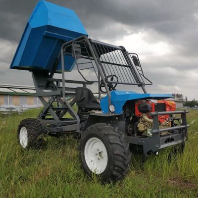 Rozstaw osi 2150 mm Ciągnik do oleju palmowego z oponą rolniczą Pojemność zbiornika paliwa 11 l
