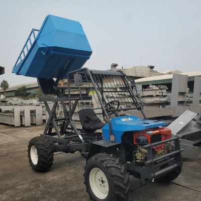 Rozstaw osi 2150 mm Ciągnik do oleju palmowego z oponą rolniczą Pojemność zbiornika paliwa 11 l