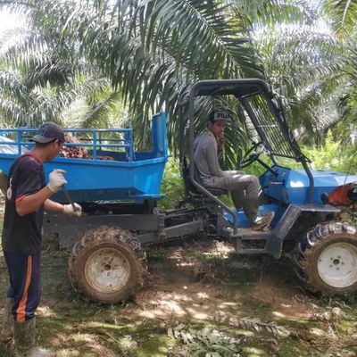 System hydrauliczny Traktor do produkcji oleju palmowego