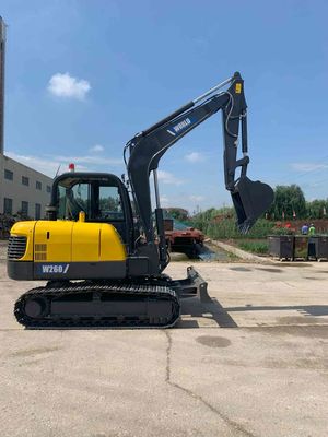 Mini koparka gąsienicowa 5,8 * 2,0 * 2,1 m Max. Promień kopania 6,1 m podobny do Komatsu PC60