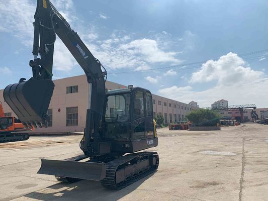 Rolnicza minikoparka gąsienicowa 3,8 m Maksymalna głębokość kopania Odpowiednik Komatsu Pc60