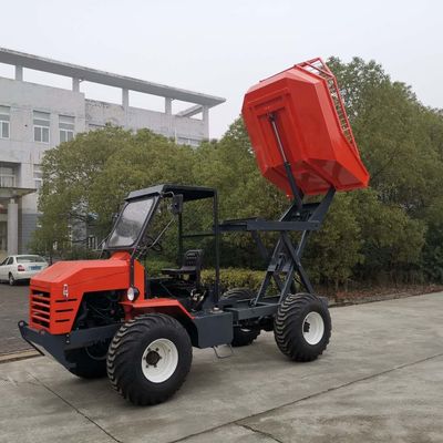 35HP 4*4 napęd na koła 11L ciągnik do zbioru oleju palmowego z 4*2 tylną przekładnią napędową