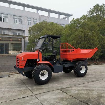 35HP 4*4 napęd na koła 11L ciągnik do zbioru oleju palmowego z 4*2 tylną przekładnią napędową