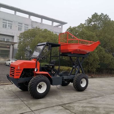 35HP 4*4 napęd na koła 11L ciągnik do zbioru oleju palmowego z 4*2 tylną przekładnią napędową