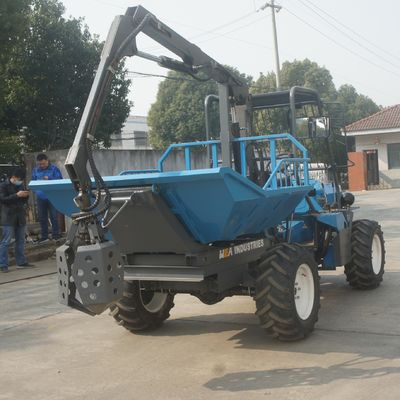 Maszyna do zbioru oleju palmowego z otwartą kabiną 1325 mm Waga 1250 kg z chwytakiem