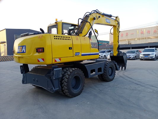 YUCHAI/YC4D125 Mini Digger z silnikiem i kołami o maksymalnej głębokości kopania 4750 mm