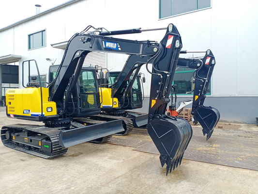 Niezawodny hydrauliczny grabarz, osiągający maksymalną wysokość kopania 7023 mm