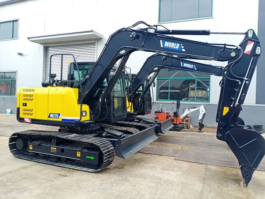 Niezawodny hydrauliczny grabarz, osiągający maksymalną wysokość kopania 7023 mm