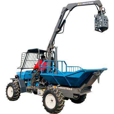 Przednia oś 4WD ciągnika oleju palmowego Rozstaw kołowy 2150 mm i tylna oś 4WD
