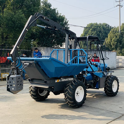 Przednia oś 4WD ciągnika oleju palmowego Rozstaw kołowy 2150 mm i tylna oś 4WD