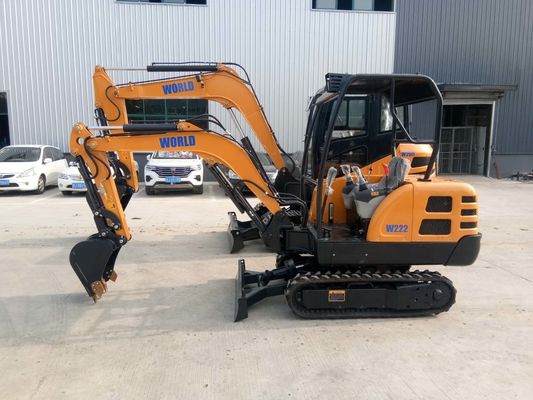 Kompaktowy Mini Excavator 2200kg Waga 310mm Głębokość cięcia Rodzaj Excavator