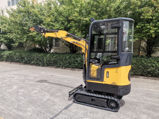 mini grabiarka 0,02 do 0,5 M3 masę roboczą 1000kg gumowe lub stalowe tory
