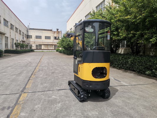 mini grabiarka 0,02 do 0,5 M3 masę roboczą 1000kg gumowe lub stalowe tory