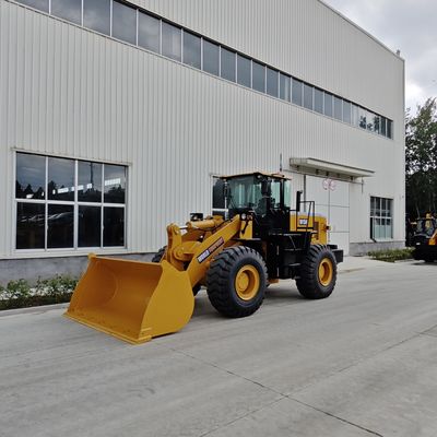 XCMG kołowy ładowarka koparka podobna do CAT kompaktowy przedni ładowarka końcowa 5 ton użytkowania do górnictwa