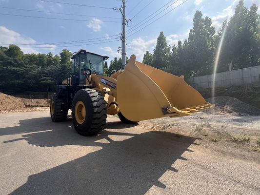 XCMG ładowarka kołowa grawitacja przegubowa ładowarka przednia 5 ton wykorzystanie do wydobycia wiadra większe do 3,6cbm